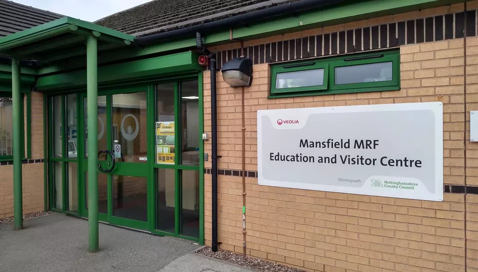 Entrance to the Education Centre