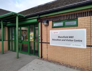 Entrance to the MRF Visitor Centre